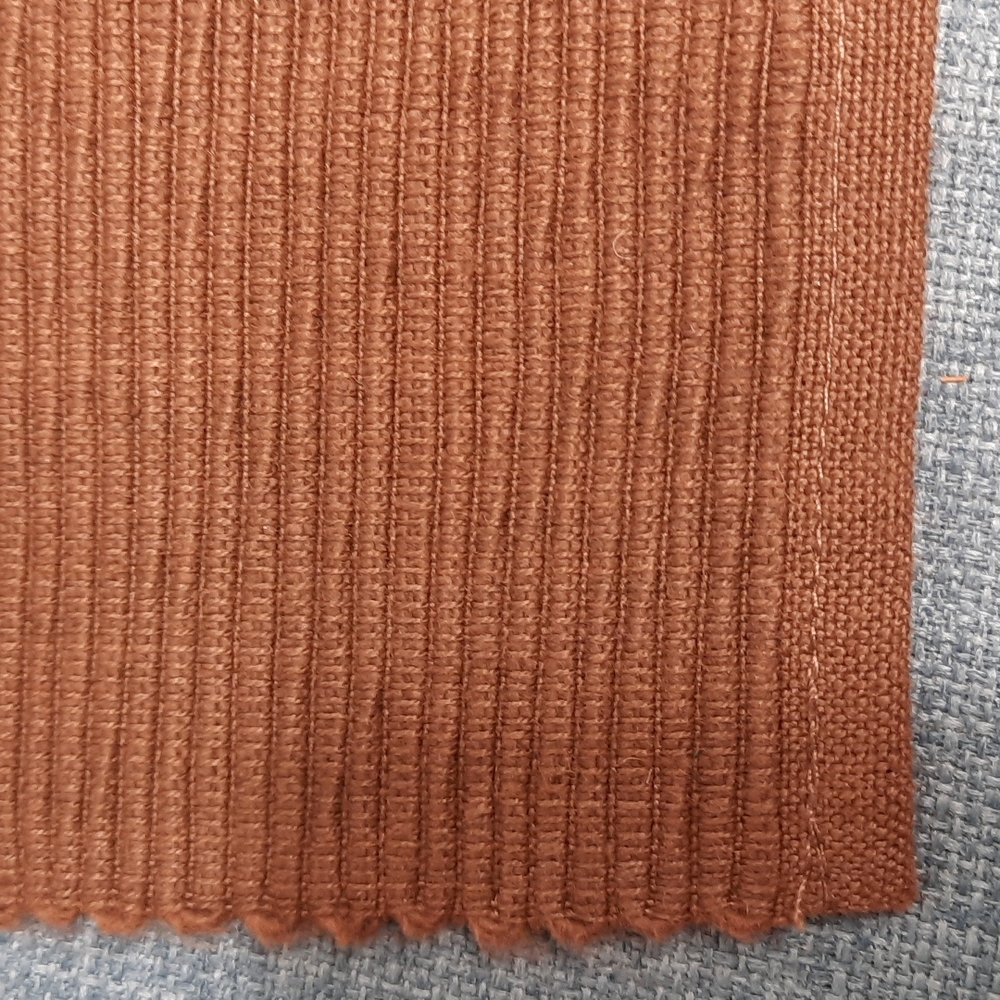 Brown Woven Table Runner Kitchen Island Countertop Coffee 72" Neutral Cotton - Picture 2 of 3